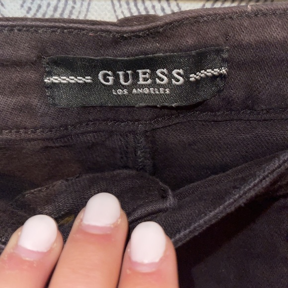 Guess black jean shorts - Picture 4 of 5